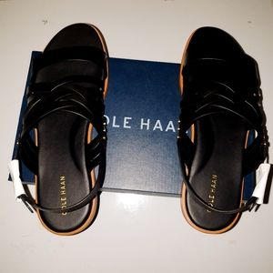 Cole Haan Francie Leather Flat